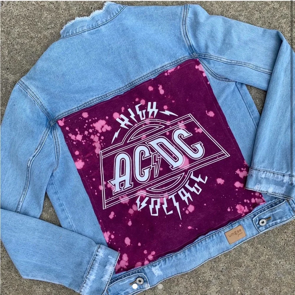 Reworked denim jacket - Picture 2 of 3